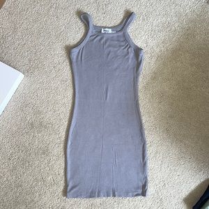 Gray Bodycon Dress - Princess Polly